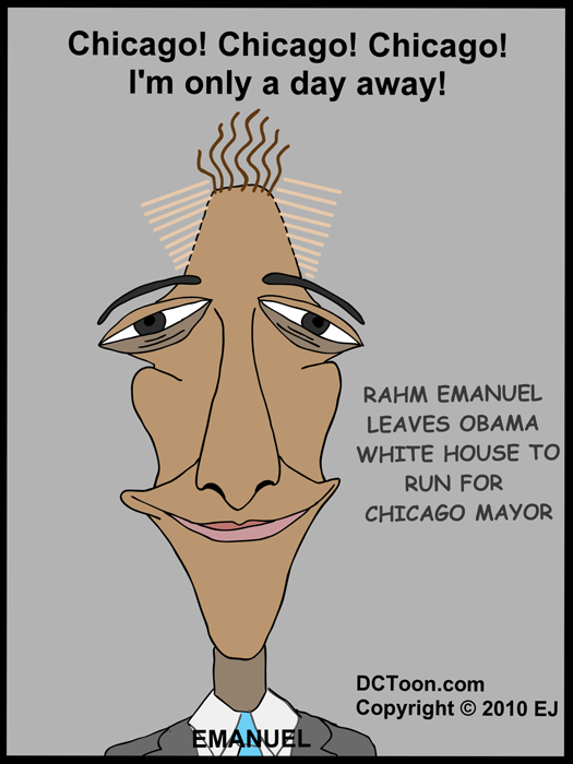 Emanuel leaves Obama White House to run for mayor of Chicago