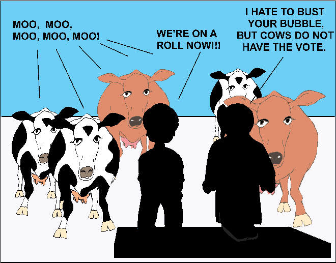 Campaining in Iowa panel-2 (Cartoon by EJ)