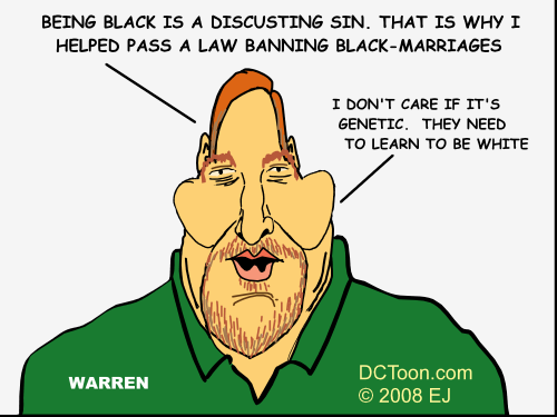 What if Warren said.  (A policital cartoon by EJ)